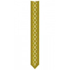 Kenya Men`s Neck Embroidery Design 22113
