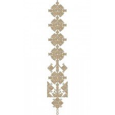 Royal Mens Blended Neck Embroidery Design 22654