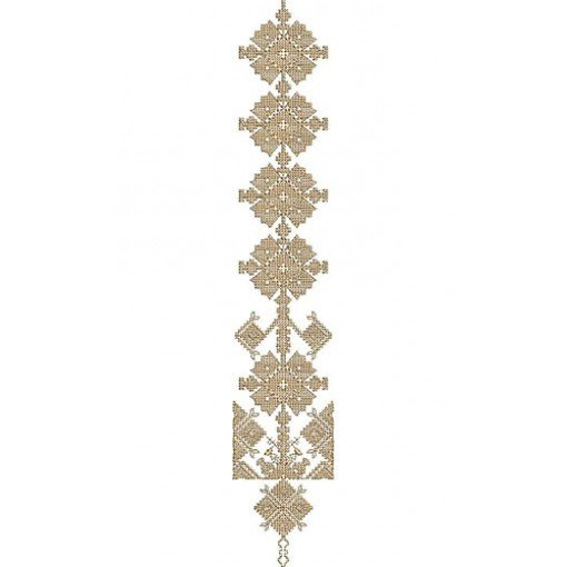 Royal Mens Blended Neck Embroidery Design 22654