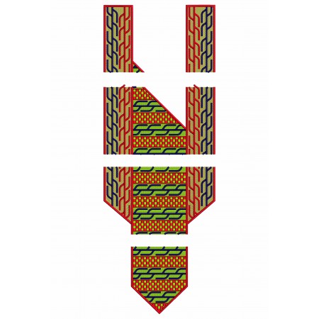 Jakan Agbada Design Embroidery