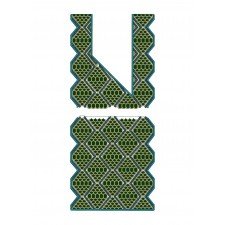 African Agbada Men's Neck Embroidery Design African Agbada Men's Neck Embroidery Design