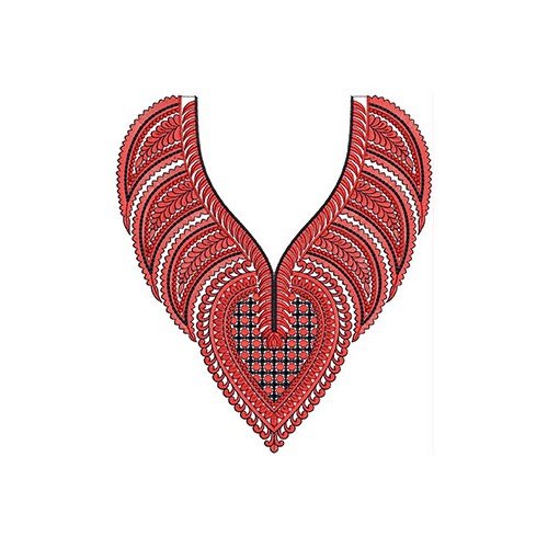 New Neck Embroidery Design 30153