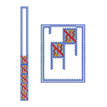Bohemian Flair for Pockets & Patches (5 Colors)