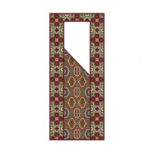 Agbada Neck Embroidery Pattern