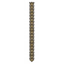 Long Dress Mens Neck Embroidery Design 25087