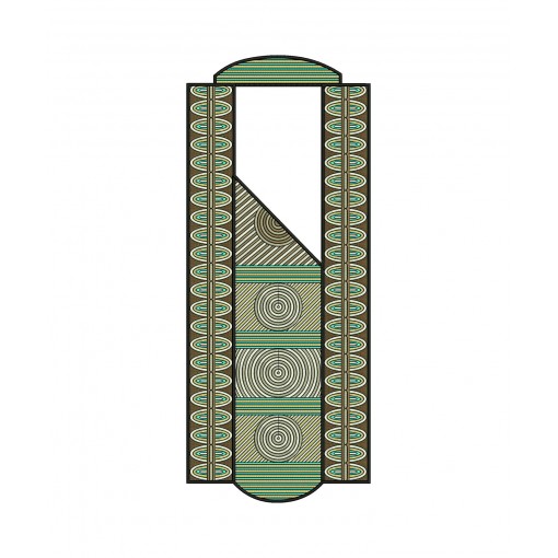 Male Agbada Embroidery Pattern