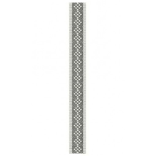 Moroccan Simple Border Mens Neck Embroidery Design 24718