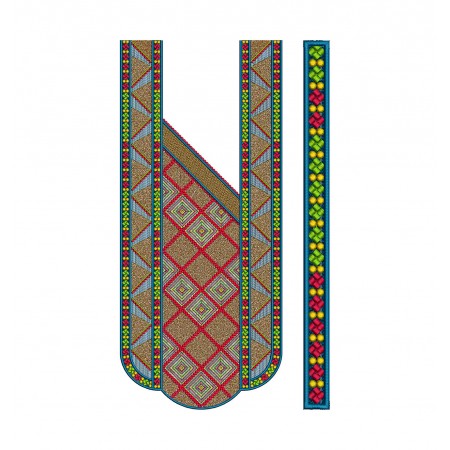 Nigerian Male Embroidery Design