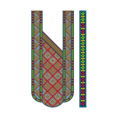 Nigerian Male Embroidery Design