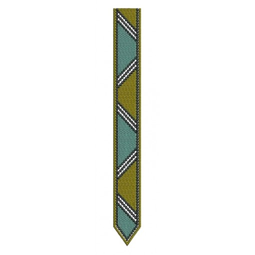Unique Men's Neck Embroidery Design 25066