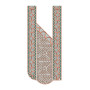 African Agbada Men's Neck Embroidery Design