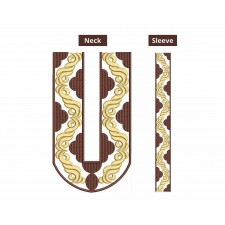 Beautiful Mens Neck Embroidery Design 16418 Beautiful Mens Neck Embroidery Design 16418