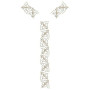 Beautiful Satin Collar Border Mens Neck Design 24724