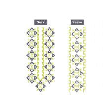 Cross Stitch Kurta Neck Embroidery Design Cross Stitch Kurta Neck Embroidery Design