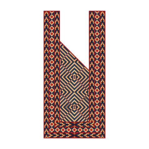 Digital Agbada Embroidery Design