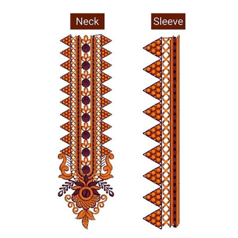 Embroidery Designs For Kurta 19647