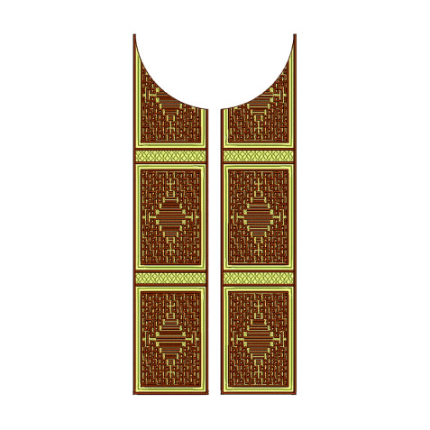 Embroidery Neck For Guayabera