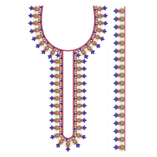 Kenya African Caftan Men's Neck Embroidery Design 21492 Kenya African Caftan Men's Neck Embroidery Design 21492