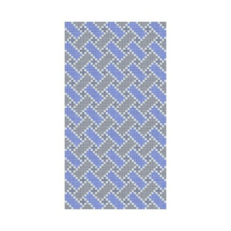 Large Gancini Jacquard Pattern Embroidery Design
