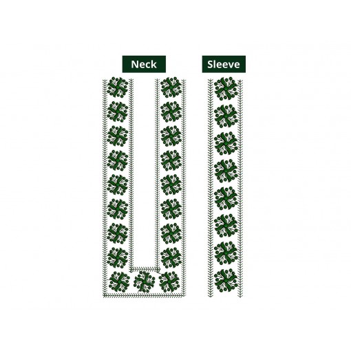 Mens Neck Embroidery Design 10945 Mens Neck Embroidery Design 10945