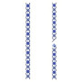 EmbDesignTube - Men's Premium Neck Embroidery Design (450mm x 25mm)