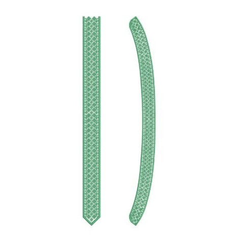 Modern Kurta Border Embroidery Design