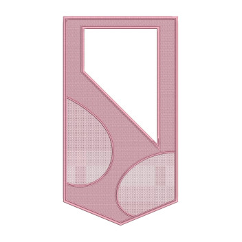 Pink Agbada Embroidery