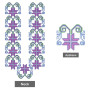 Russian Style Mens Neck Embroidery Design 25687