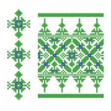 Small Ukrainian Neck Embroidery Design Small Ukrainian Neck Embroidery Design