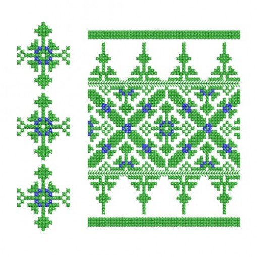 Small Ukrainian Neck Embroidery Design Small Ukrainian Neck Embroidery Design