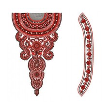 10023 Neck Embroidery Design 10023 Neck Embroidery Design