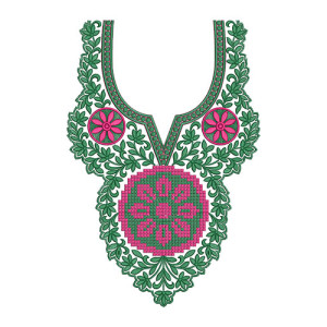 Neck Embroidery Design
