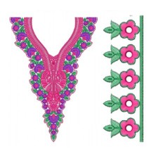 10034 Neck Embroidery Design 10034 Neck Embroidery Design