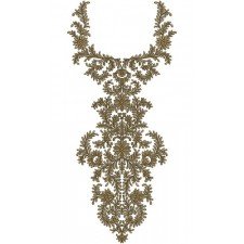 10104 Neck Embroidery Design