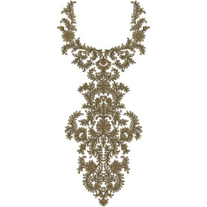 Neck Embroidery Design