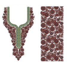 10105 Neck Embroidery Design 10105 Neck Embroidery Design