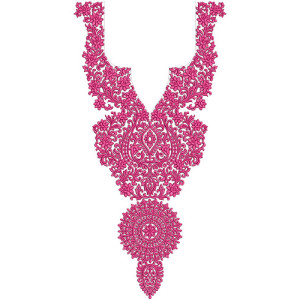 Neck Embroidery Design
