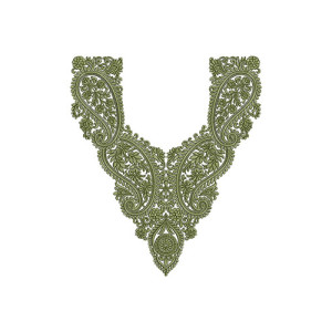 Neck Embroidery Design
