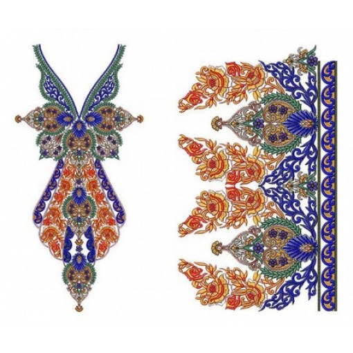 10118 Neck Embroidery Design 10118 Neck Embroidery Design