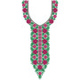 10174 Neck Embroidery Design