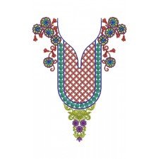 10230 Neck Embroidery Design