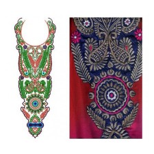 10258 Neck Embroidery Design 10258 Neck Embroidery Design
