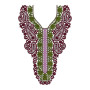10389 Neck Embroidery Design