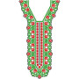 10416 Neck Embroidery Design