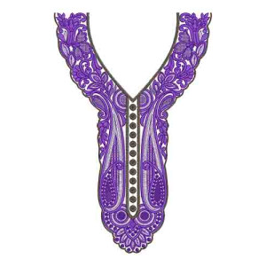 Neck Embroidery Design