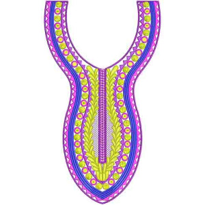 Neck Embroidery Design