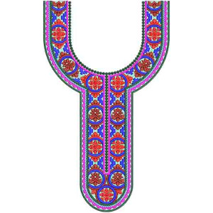Neck Embroidery Design
