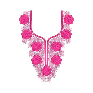 Neck Embroidery Design