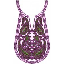 10426 Neck Embroidery Design