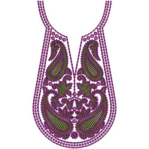 Neck Embroidery Design